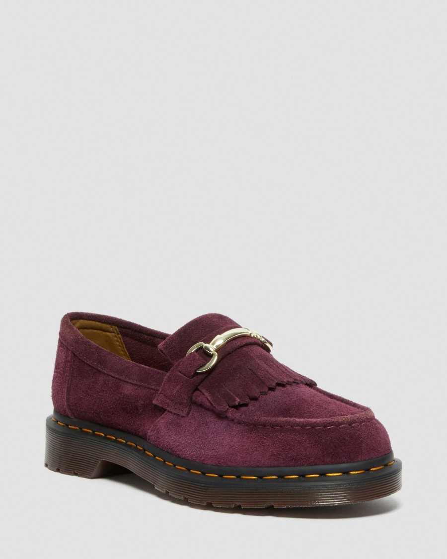 Men * | Adrian Snaffle Suede Loafers Promotions