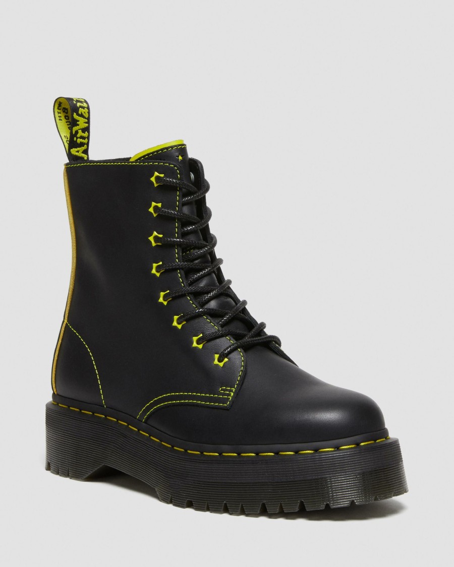 Women * | Jadon Ii Boot Neon Star Leather Platforms Online Store